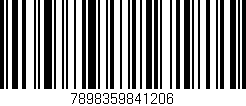 Código de barras (EAN, GTIN, SKU, ISBN): '7898359841206'