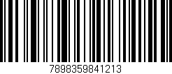 Código de barras (EAN, GTIN, SKU, ISBN): '7898359841213'