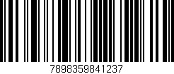 Código de barras (EAN, GTIN, SKU, ISBN): '7898359841237'
