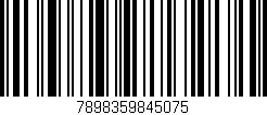 Código de barras (EAN, GTIN, SKU, ISBN): '7898359845075'