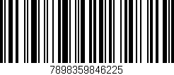 Código de barras (EAN, GTIN, SKU, ISBN): '7898359846225'