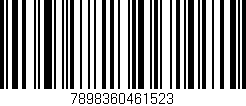 Código de barras (EAN, GTIN, SKU, ISBN): '7898360461523'