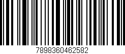 Código de barras (EAN, GTIN, SKU, ISBN): '7898360462582'