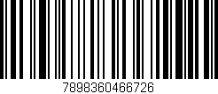 Código de barras (EAN, GTIN, SKU, ISBN): '7898360466726'