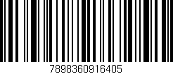 Código de barras (EAN, GTIN, SKU, ISBN): '7898360916405'