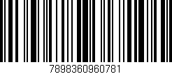 Código de barras (EAN, GTIN, SKU, ISBN): '7898360960781'