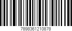 Código de barras (EAN, GTIN, SKU, ISBN): '7898361210878'