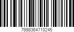 Código de barras (EAN, GTIN, SKU, ISBN): '7898364710245'