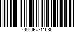 Código de barras (EAN, GTIN, SKU, ISBN): '7898364711068'