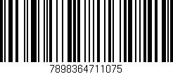 Código de barras (EAN, GTIN, SKU, ISBN): '7898364711075'