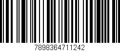 Código de barras (EAN, GTIN, SKU, ISBN): '7898364711242'