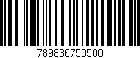 Código de barras (EAN, GTIN, SKU, ISBN): '789836750500'
