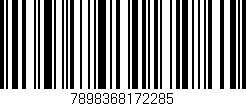 Código de barras (EAN, GTIN, SKU, ISBN): '7898368172285'