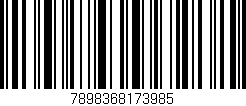 Código de barras (EAN, GTIN, SKU, ISBN): '7898368173985'