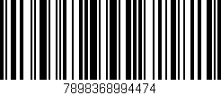 Código de barras (EAN, GTIN, SKU, ISBN): '7898368994474'