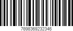 Código de barras (EAN, GTIN, SKU, ISBN): '7898369232346'