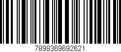 Código de barras (EAN, GTIN, SKU, ISBN): '7898369692621'