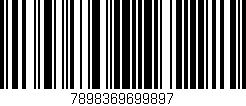 Código de barras (EAN, GTIN, SKU, ISBN): '7898369699897'
