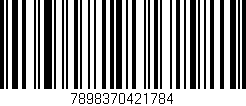 Código de barras (EAN, GTIN, SKU, ISBN): '7898370421784'