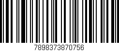 Código de barras (EAN, GTIN, SKU, ISBN): '7898373870756'