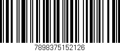 Código de barras (EAN, GTIN, SKU, ISBN): '7898375152126'