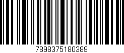 Código de barras (EAN, GTIN, SKU, ISBN): '7898375180389'
