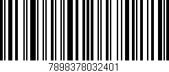 Código de barras (EAN, GTIN, SKU, ISBN): '7898378032401'