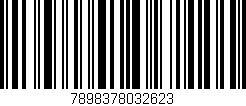 Código de barras (EAN, GTIN, SKU, ISBN): '7898378032623'