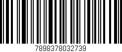 Código de barras (EAN, GTIN, SKU, ISBN): '7898378032739'