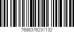 Código de barras (EAN, GTIN, SKU, ISBN): '7898378231132'