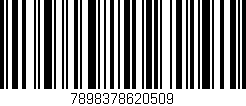 Código de barras (EAN, GTIN, SKU, ISBN): '7898378620509'