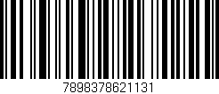 Código de barras (EAN, GTIN, SKU, ISBN): '7898378621131'
