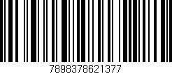 Código de barras (EAN, GTIN, SKU, ISBN): '7898378621377'