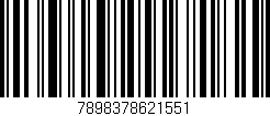 Código de barras (EAN, GTIN, SKU, ISBN): '7898378621551'