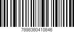 Código de barras (EAN, GTIN, SKU, ISBN): '7898380410846'