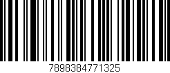 Código de barras (EAN, GTIN, SKU, ISBN): '7898384771325'