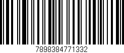 Código de barras (EAN, GTIN, SKU, ISBN): '7898384771332'