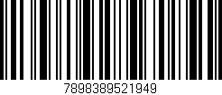Código de barras (EAN, GTIN, SKU, ISBN): '7898389521949'