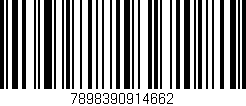 Código de barras (EAN, GTIN, SKU, ISBN): '7898390914662'
