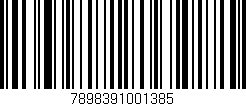 Código de barras (EAN, GTIN, SKU, ISBN): '7898391001385'