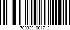Código de barras (EAN, GTIN, SKU, ISBN): '7898391001712'