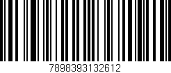 Código de barras (EAN, GTIN, SKU, ISBN): '7898393132612'