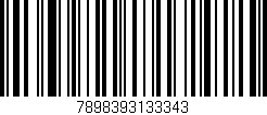 Código de barras (EAN, GTIN, SKU, ISBN): '7898393133343'
