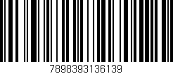 Código de barras (EAN, GTIN, SKU, ISBN): '7898393136139'