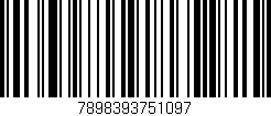 Código de barras (EAN, GTIN, SKU, ISBN): '7898393751097'