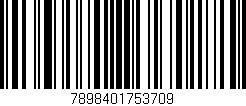 Código de barras (EAN, GTIN, SKU, ISBN): '7898401753709'