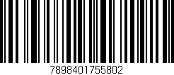 Código de barras (EAN, GTIN, SKU, ISBN): '7898401755802'