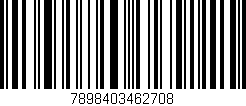 Código de barras (EAN, GTIN, SKU, ISBN): '7898403462708'