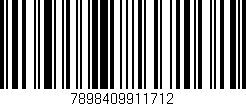 Código de barras (EAN, GTIN, SKU, ISBN): '7898409911712'