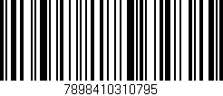 Código de barras (EAN, GTIN, SKU, ISBN): '7898410310795'